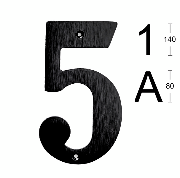 SIFFRA 5 140MM BRUNOXID 572