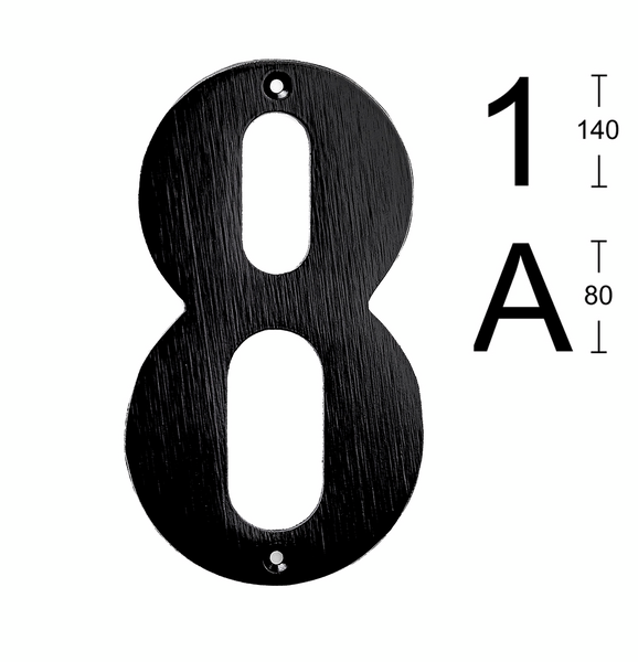 SIFFRA 8 140MM BRUNOXID 572