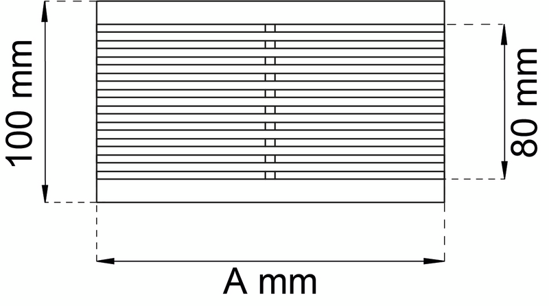 MODULGALLER HABO MELLANSTYCKE 1601, 1601 VIT