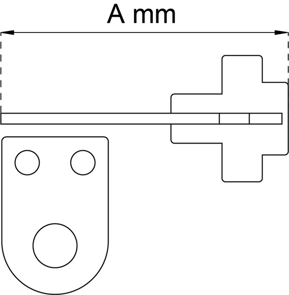 CYLINDERVREDPINNE 63MM GALVAD HABO 7 ELFÖRZINKAD