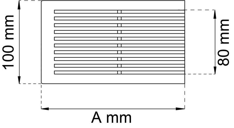 MODULGALLER HABO ÄNDSTYCKE 1600 VIT, 1600 VIT