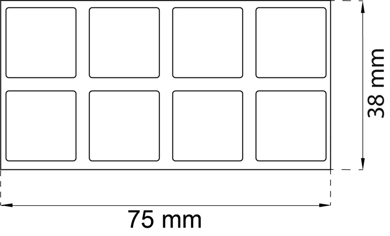 BUFFERT HABO 2090 PLAST SVART SB