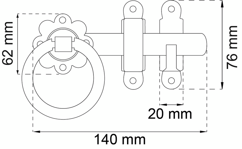 GRINDKLINKA SVART 031 UPP TILL 75MM GRINDTJOCKLEK