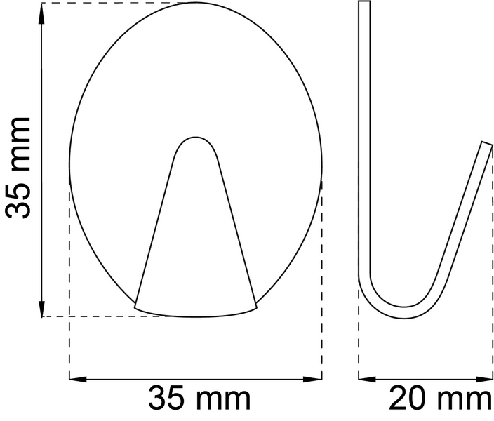 KROK HABO 2010 SJÄLVHÄFTANDE RF 35X35MM 2ST