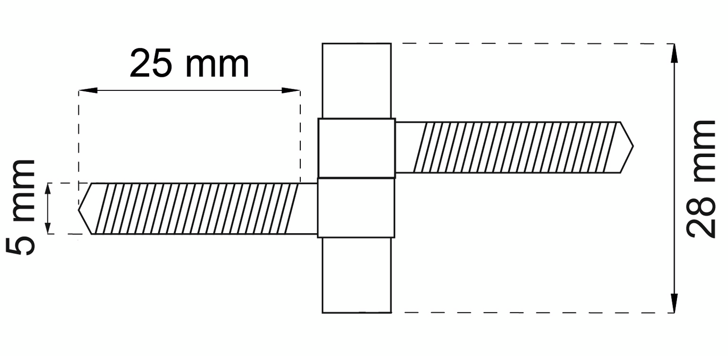 PINNGÅNGJÄRN HABO 1406 FÖRM, 1406 FÖRM