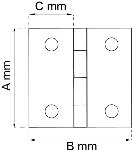 GÅNGJÄRN 38X30MM GALV 2P 1500 ELFÖRZINKAD