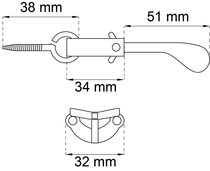 FÖNSTERLÅS HABO 380 MÄSS POL, 380 MÄSS POL