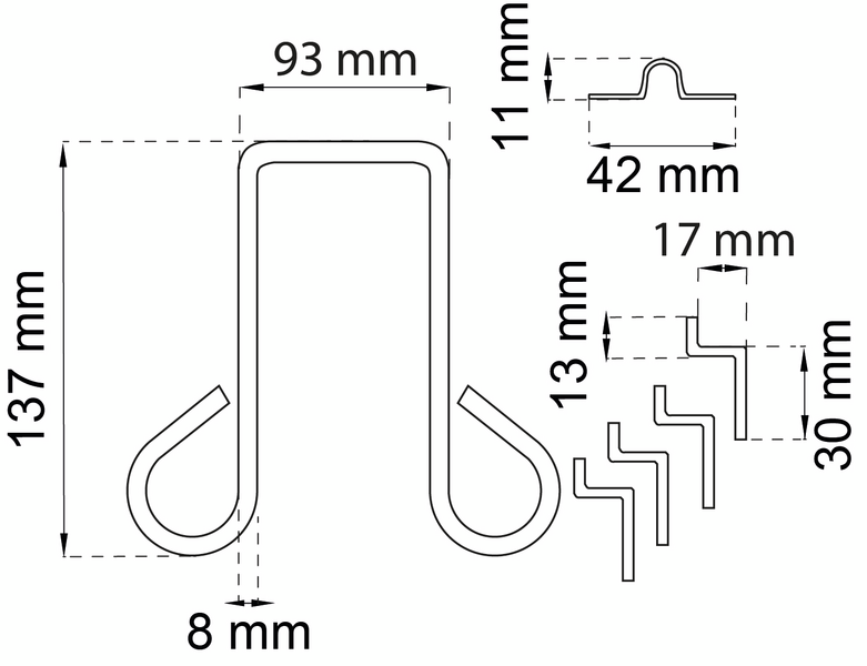 GRINDKLINKA HABO SVART 2290 50-75MM GRINDSTOLPE