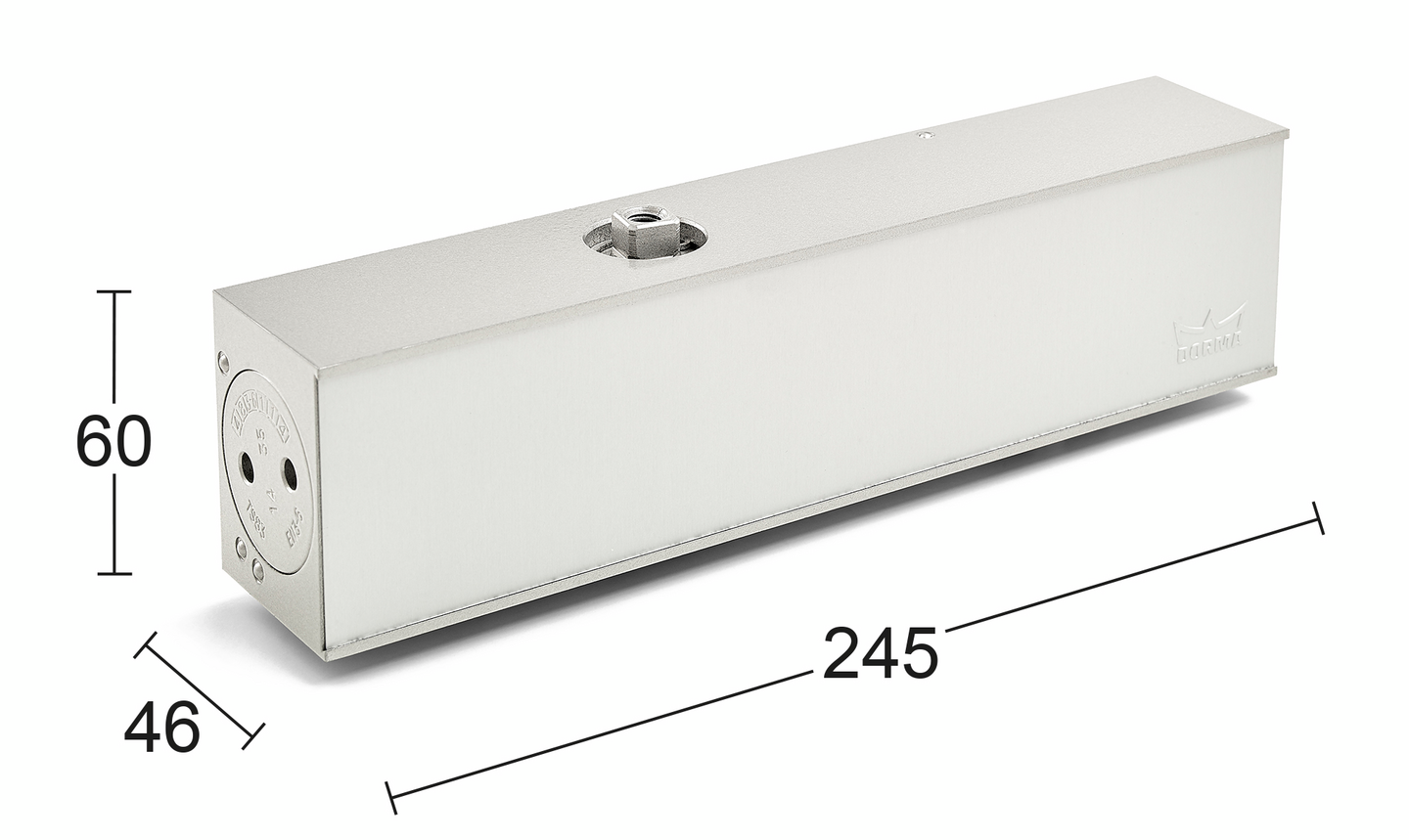 DÖRRSTÄNGARE TS 83 SILVER DORMA