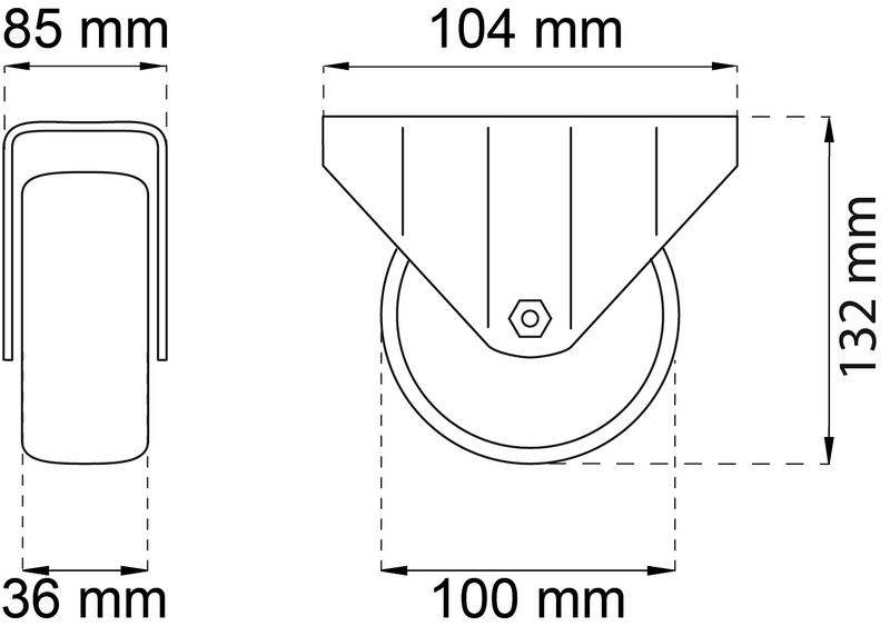 CONTAINERHJUL HABO 5410 FAST D100MM