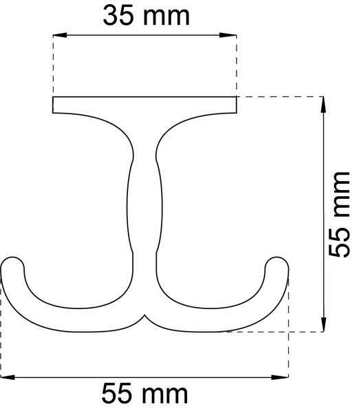 KROK HABO 28 KROM 55X55MM