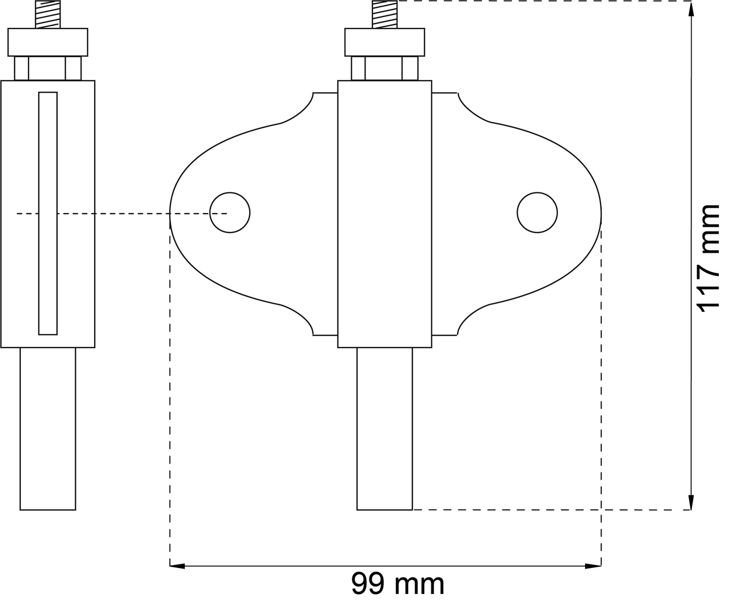 BOXLÅS HABO 100 ALUMINIUM