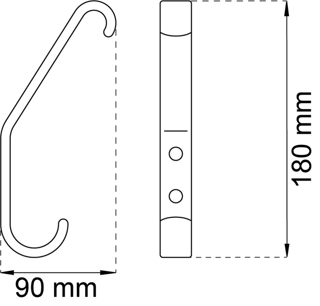 SKOLKROK HABO 1020 KROM 180MM PP
