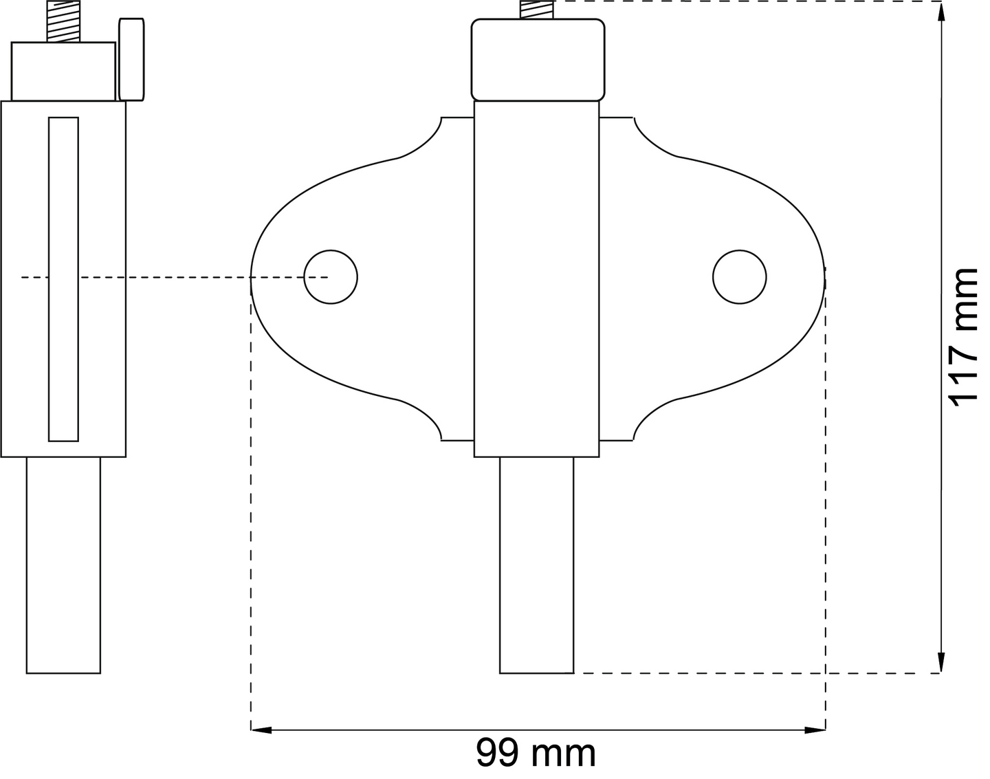 BOXLÅS HABO 200 ALU