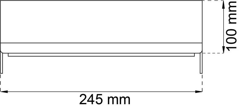 KÖKSPAPPERSHÅLLARE HABO 3510 VIT, 3510 VIT