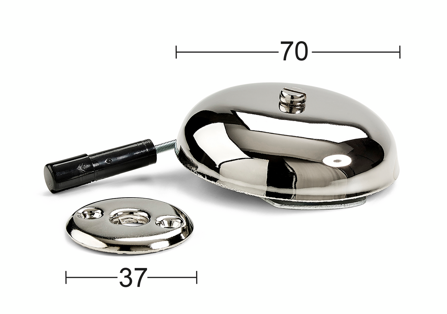 RINGKLOCKA HABO 680 NICKEL 35-65MM