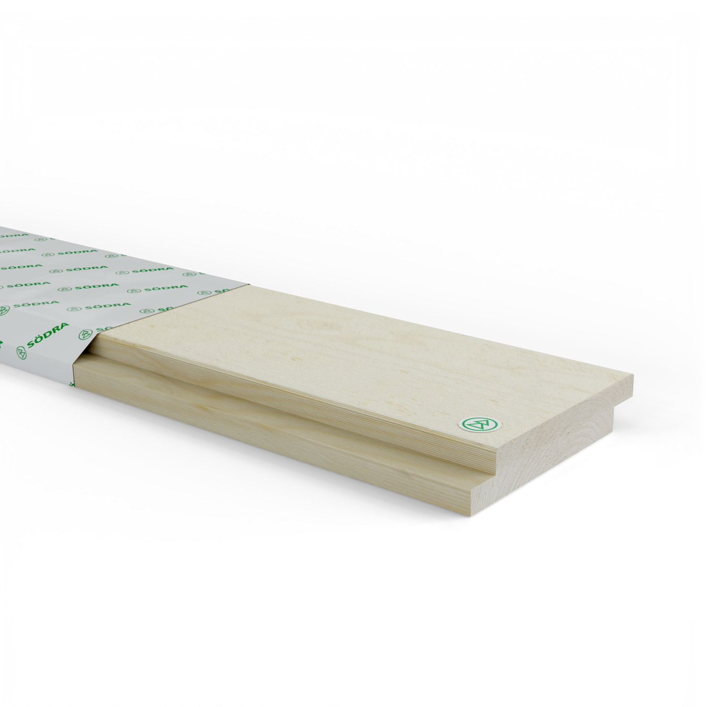 SPÅRPANEL SÖDRA FALS 22X120X4800 OBH G4-2 RAK KANT GRAN