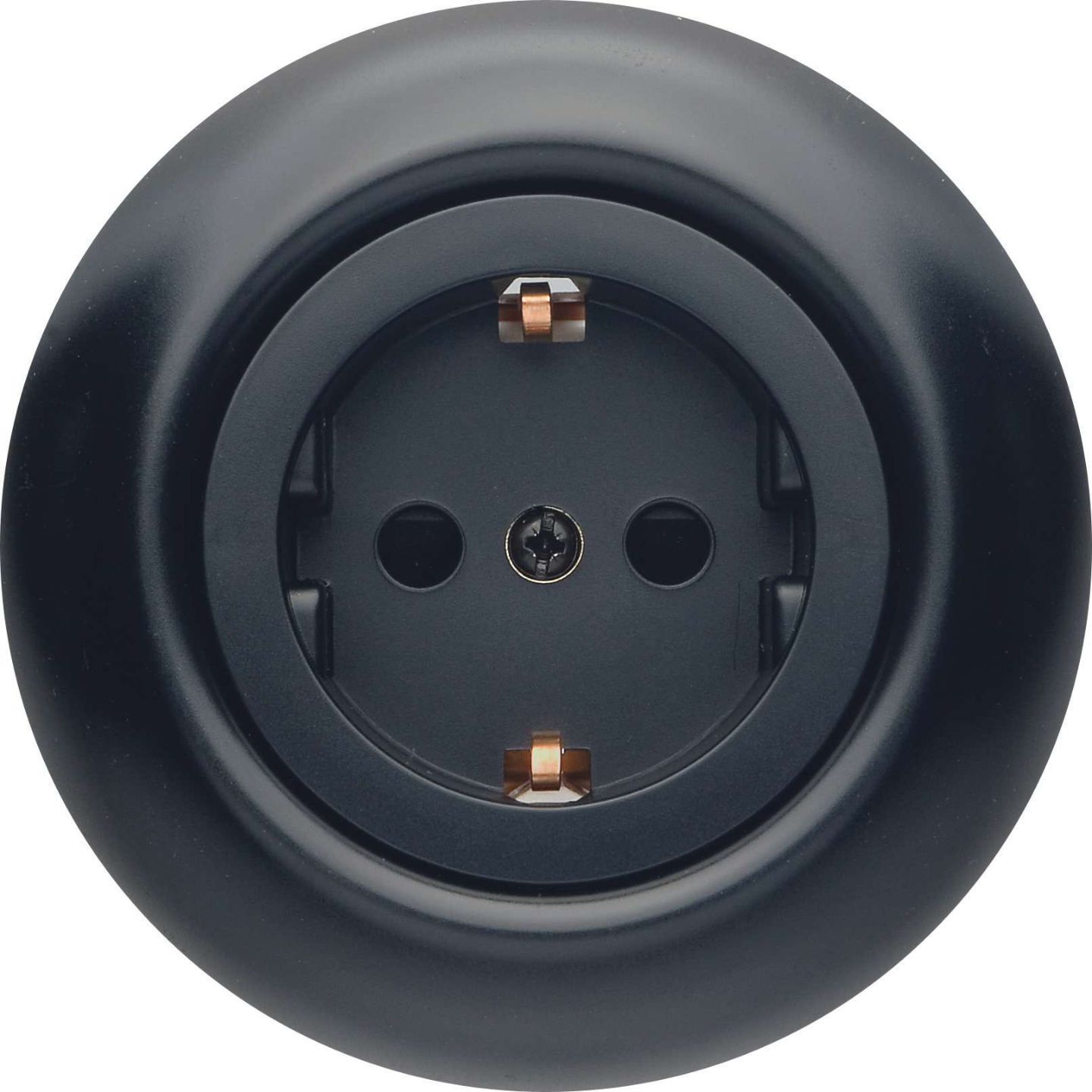 Pistorasia Schneider Electric Renova maadoitettu musta DIY