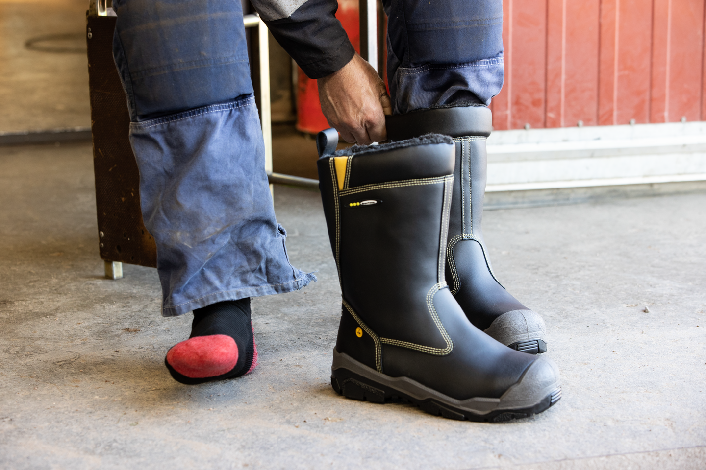 KÄNGA1898W JALAS WINTER KING 41 SKYDDSKÄNGA/LÄDERSTÖVEL