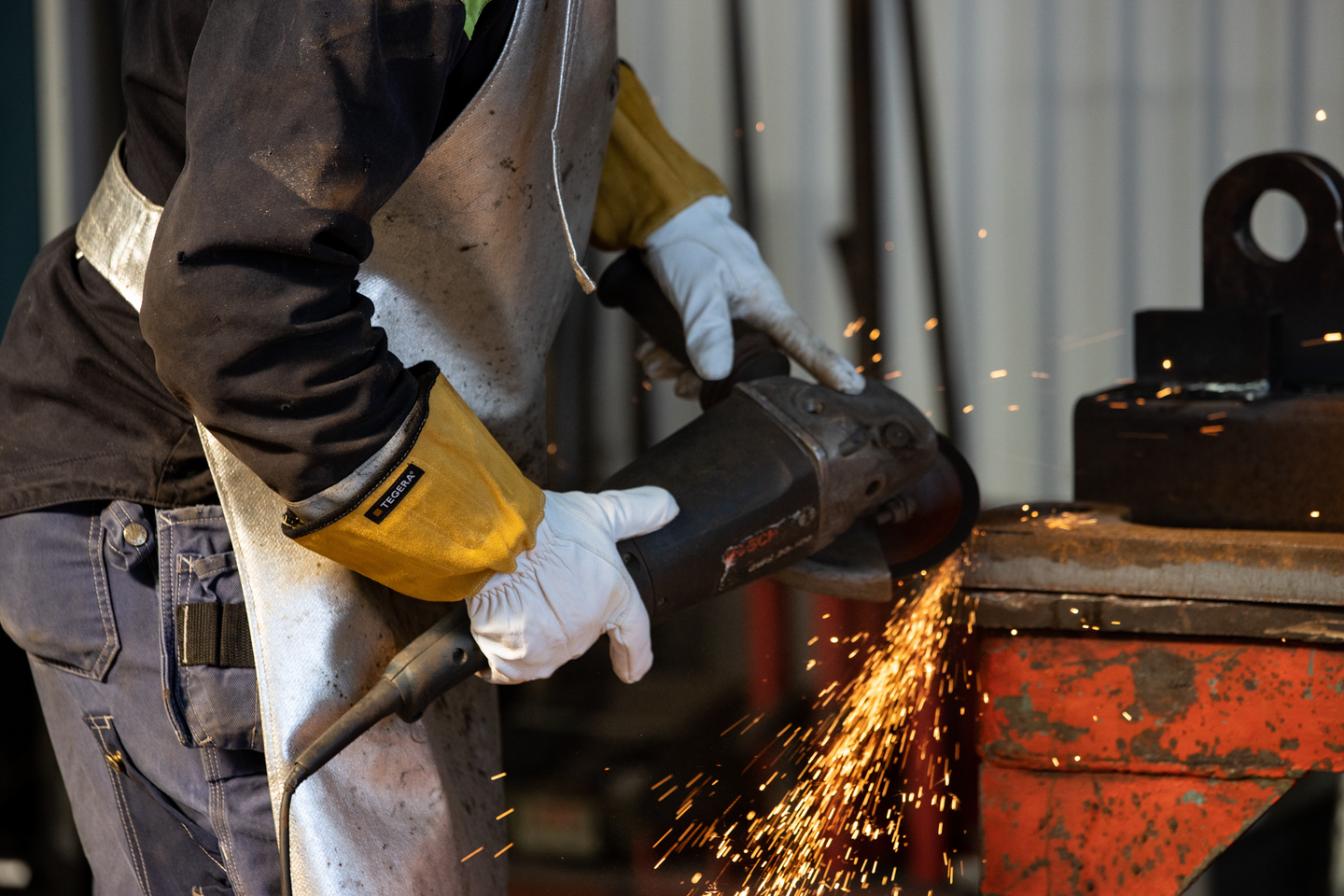 LÄDERHANDSKE 126A TEGERA 10