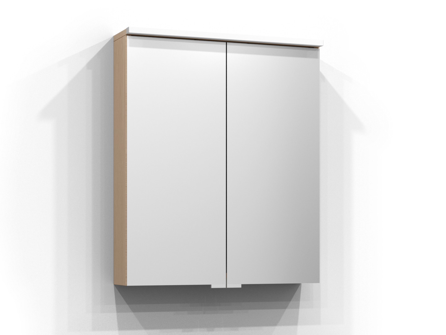 Peilikaappi Svedbergs Sarek 60 tammi pesuallasvalo