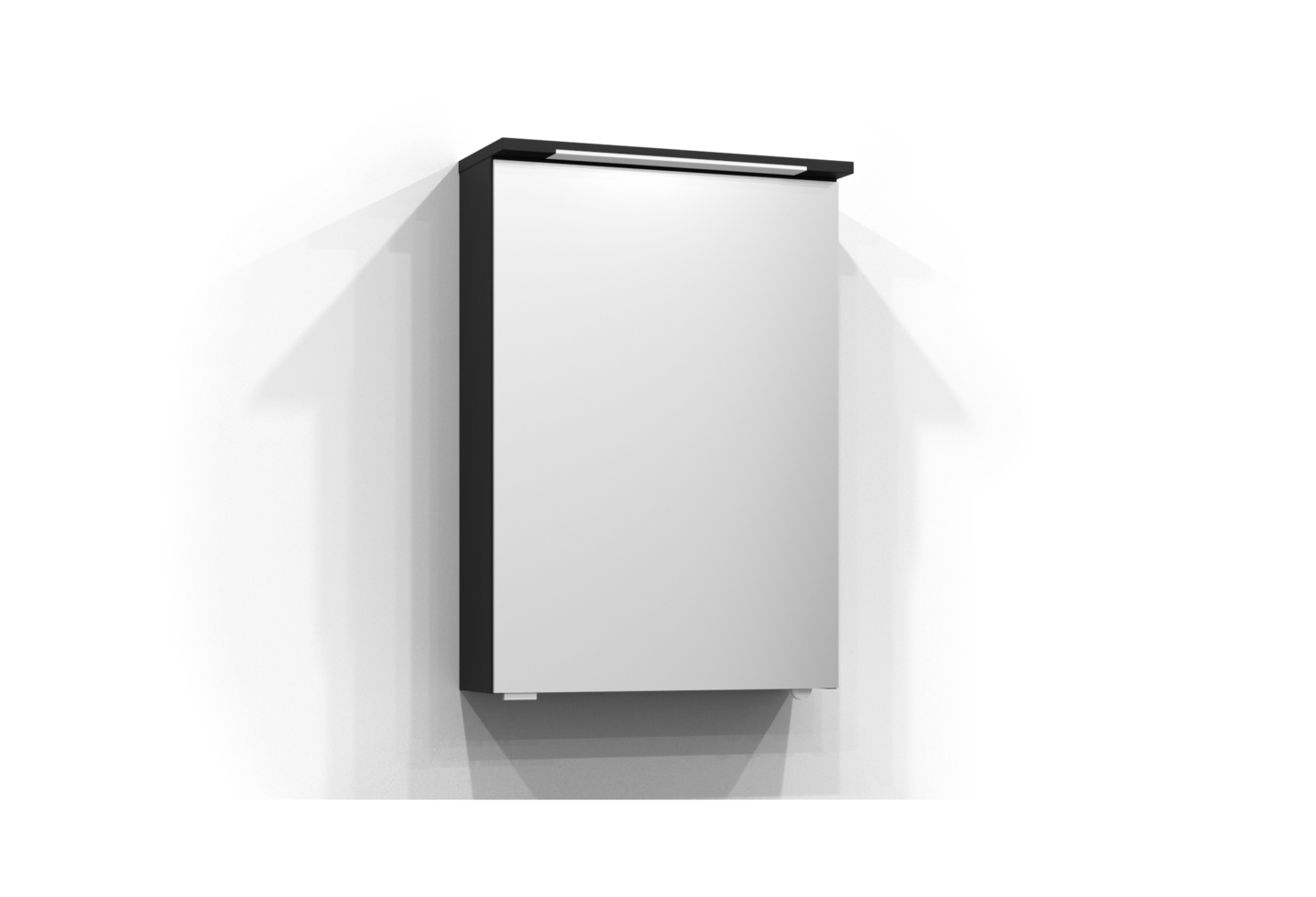 Peilikaappi Svedbergs Skuru 50 musta saarni