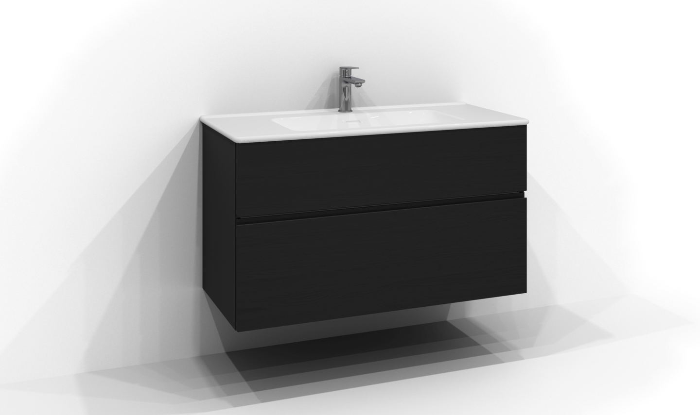 Allaskaappi Svedbergs Poem Profiili 2 laatikkoa ja integroitu vedin