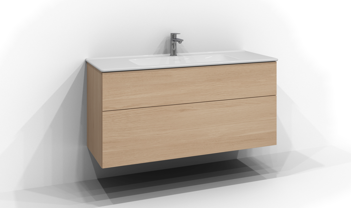 Allaskaappi Svedbergs Poem Sileä 2 laatikkoa