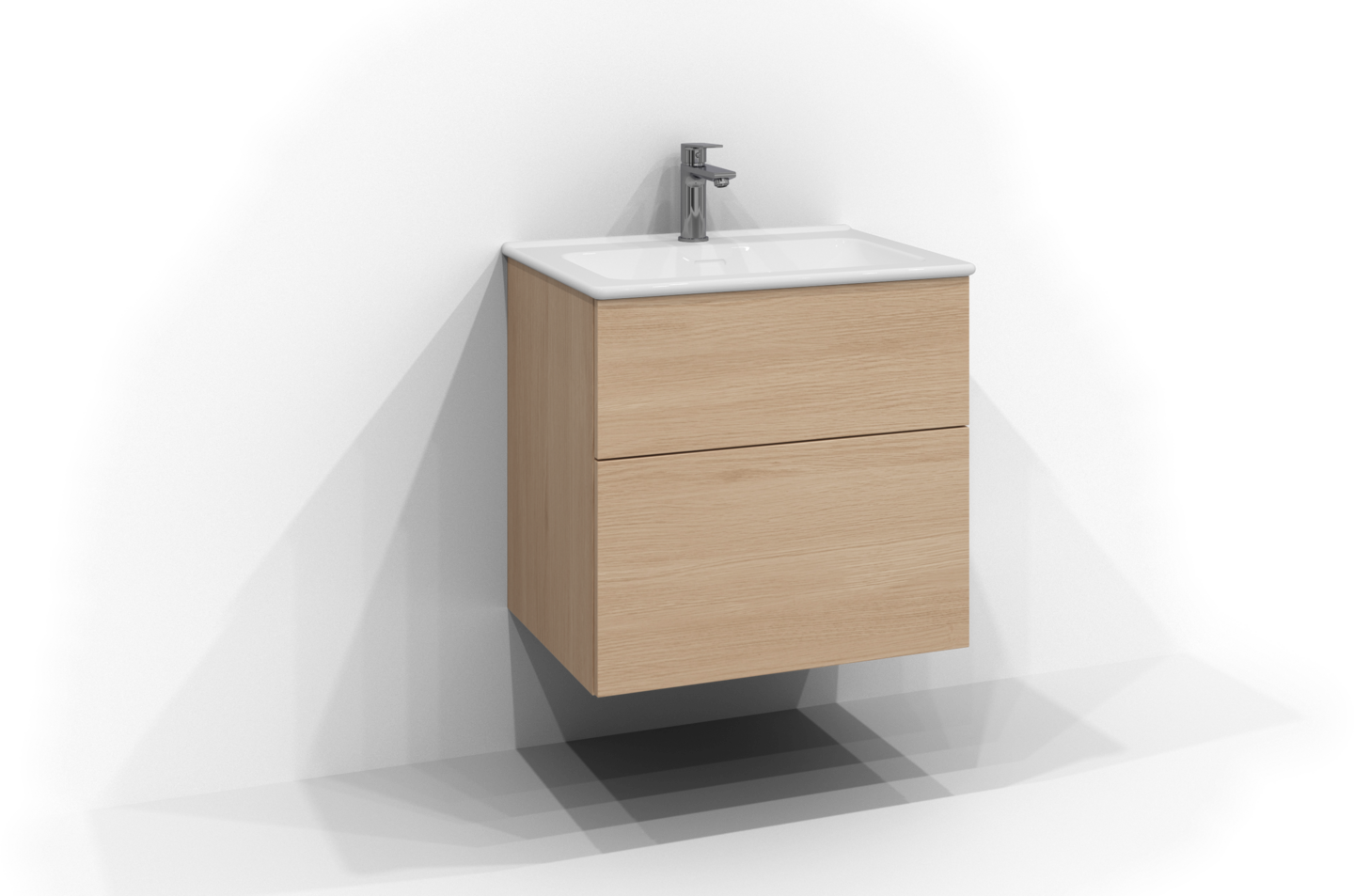 Allaskaappi Svedbergs Poem Sileä 2 laatikkoa