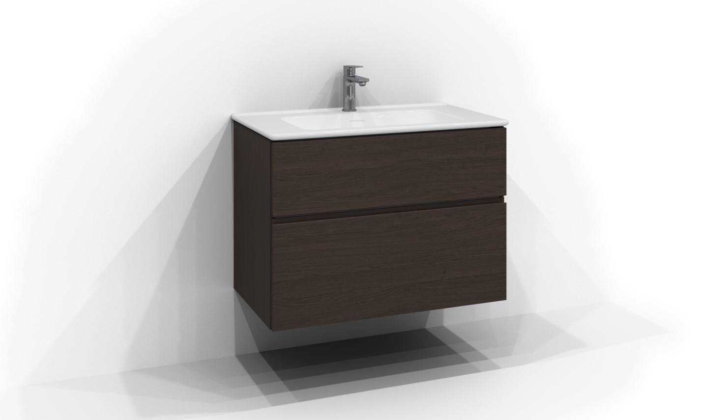 Allaskaappi Svedbergs Poem Profiili 2 laatikkoa ja integroitu vedin