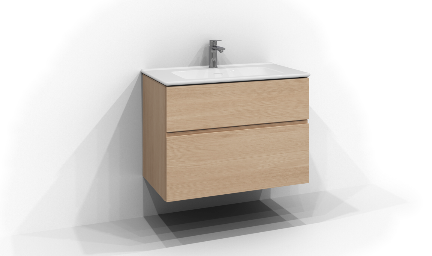 Allaskaappi Svedbergs Poem Profiili 2 laatikkoa ja integroitu vedin