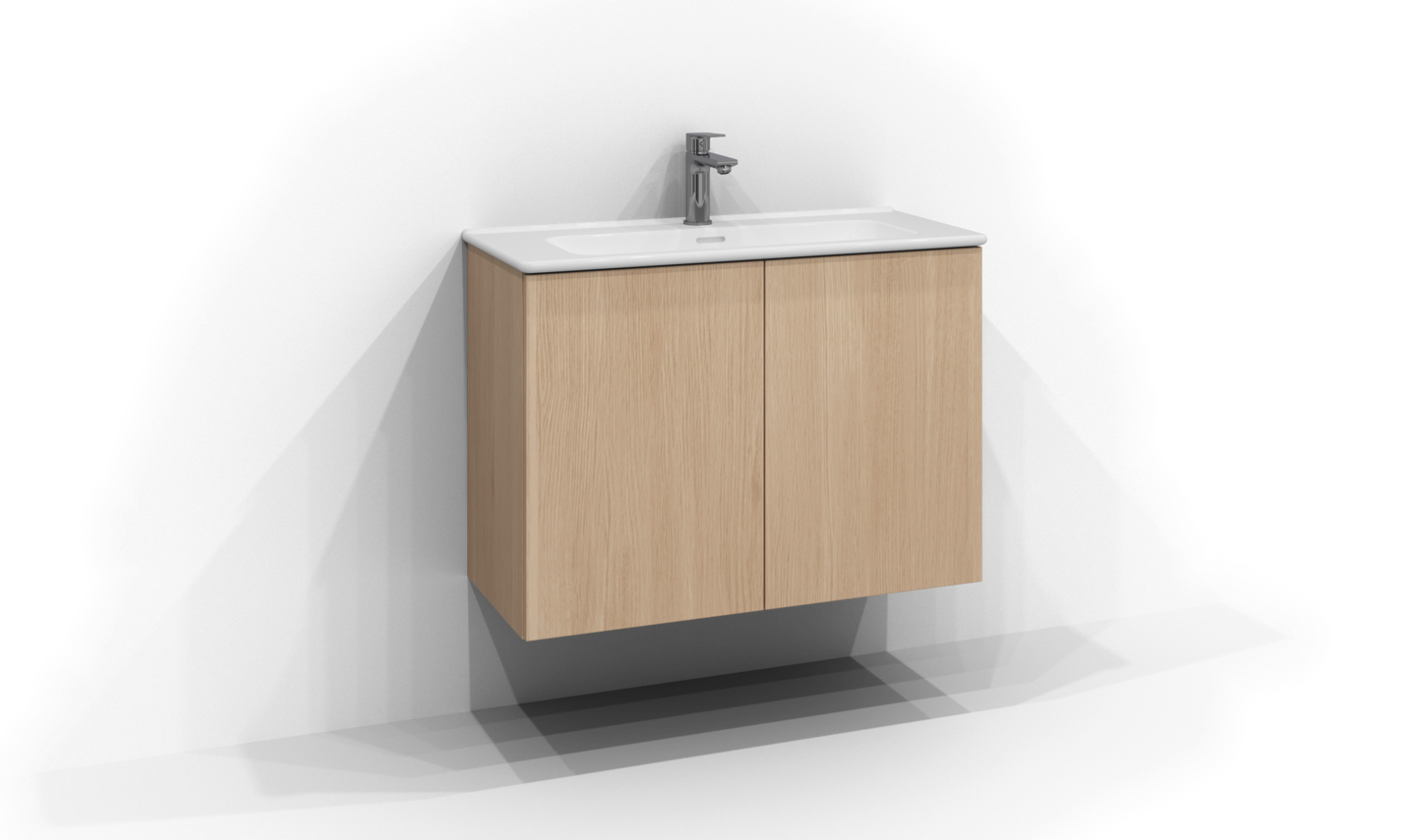 Allaskaappi Svedbergs Poem Sileä 2 ovea