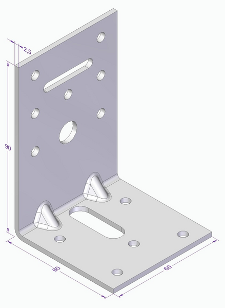 VINKEL ESSVE MF CE 90X60X60X2,5