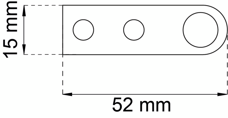 HÄNGBLECK HABO 639 EFZ 52X15MM 4ST