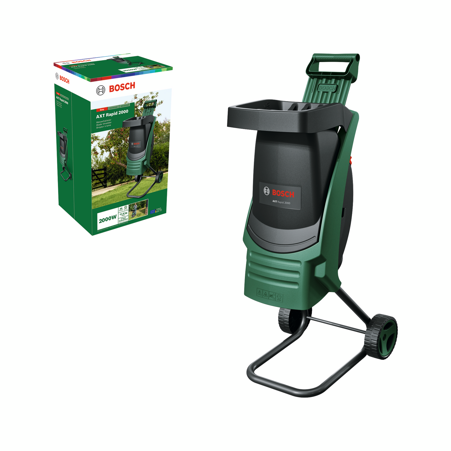 Oksasilppuri Bosch AXT Rapid 2000