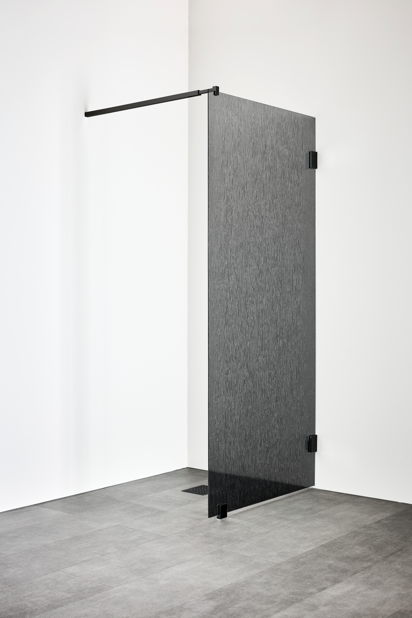 DUSCHVÄGG HAFA INFINITY LACE 80 SVART