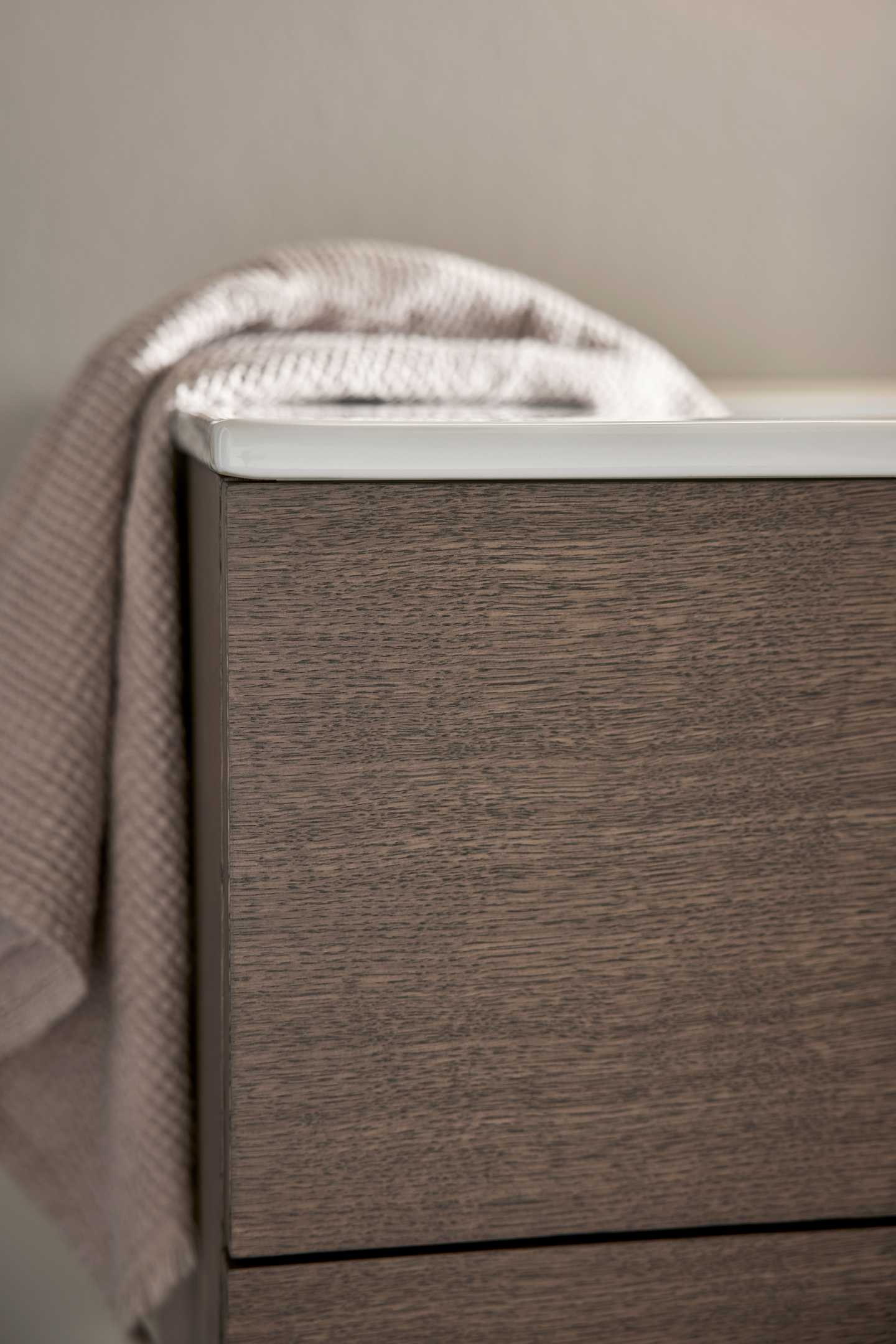 TVÄTTSTÄLLSSKÅP HAFA GO 2X2 LÅDOR MÖRK EK 1200D