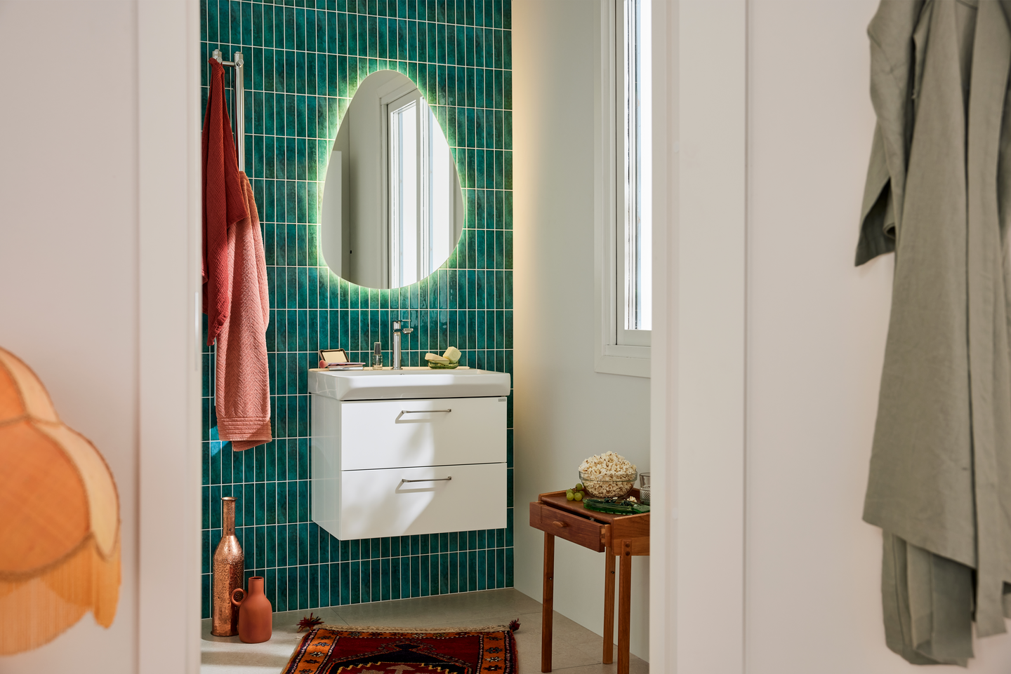 TVÄTTSTÄLLSSKÅP NORO AIR VIT 600, M TVÄTTSTÄLL