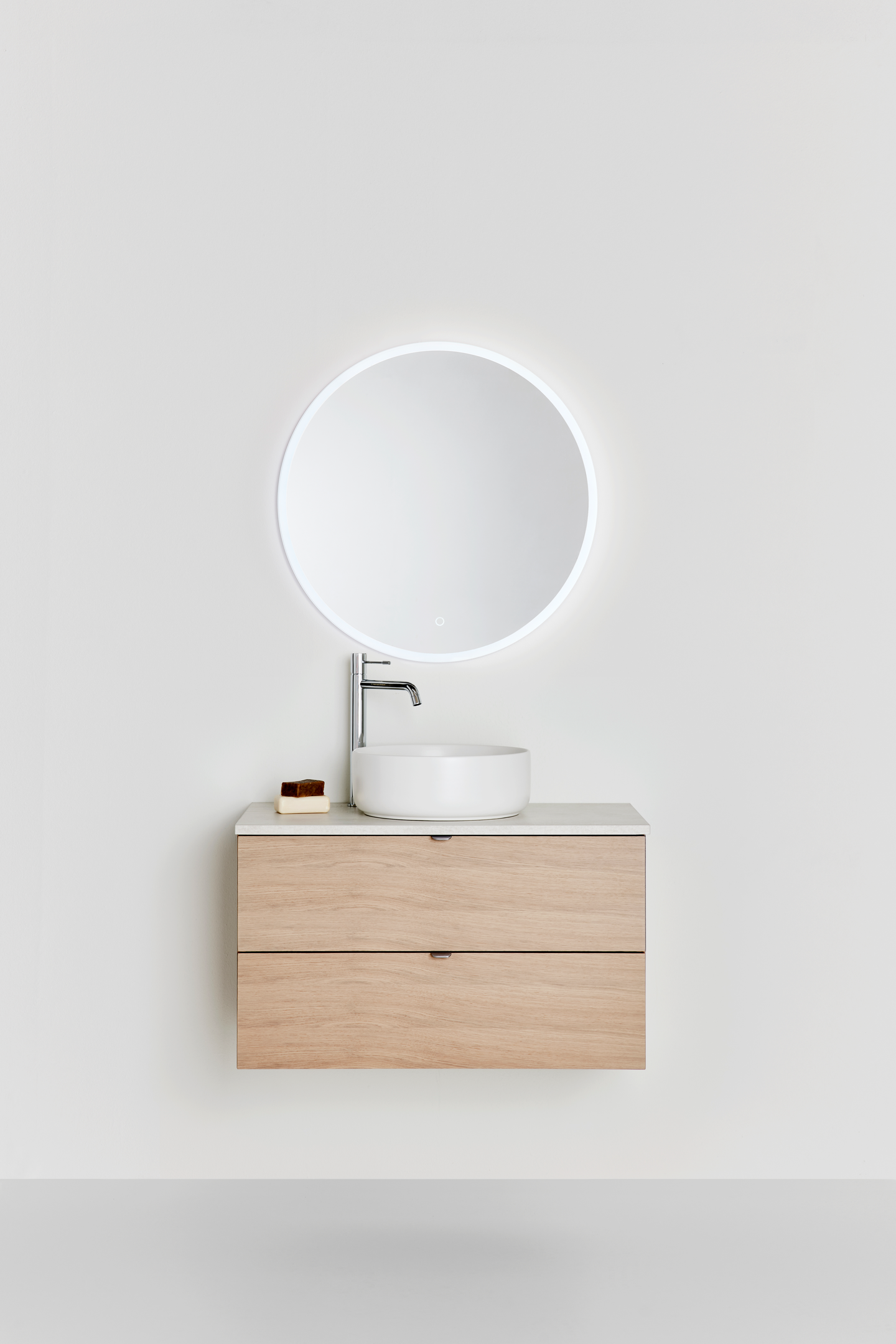 TVÄTTSTÄLLSSKÅP HAFA GO 2 LÅDOR LJUS EK 800