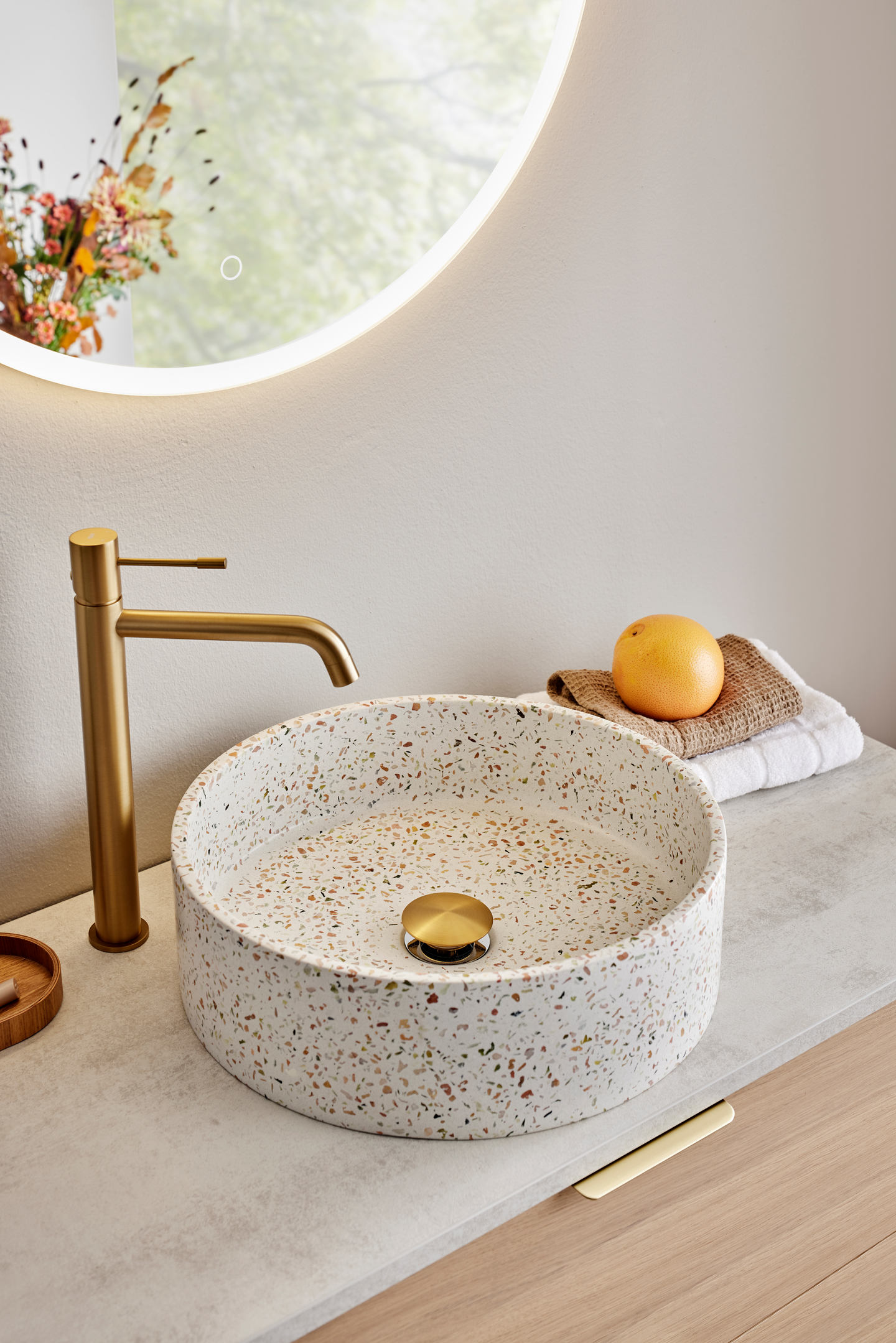 HANDFAT HAFA CIRCLE TERRAZZO