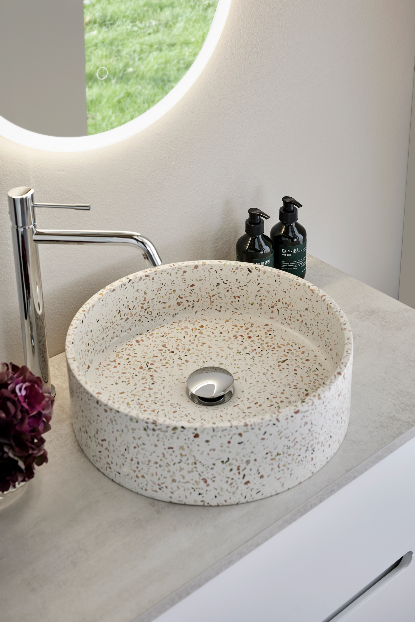 HANDFAT HAFA CIRCLE TERRAZZO