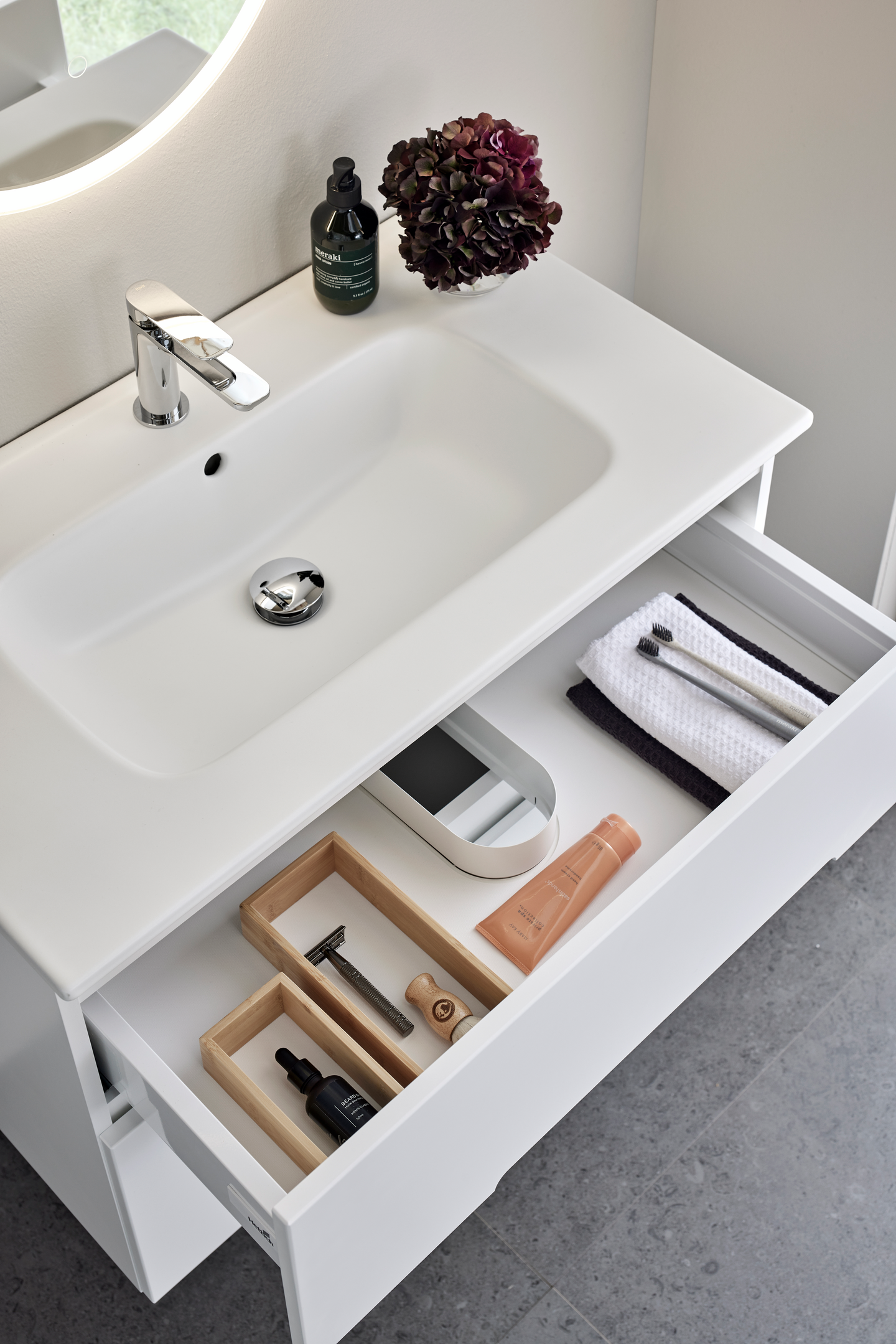 TVÄTTSTÄLL HAFA ON SOFT 800 VIT, MATT