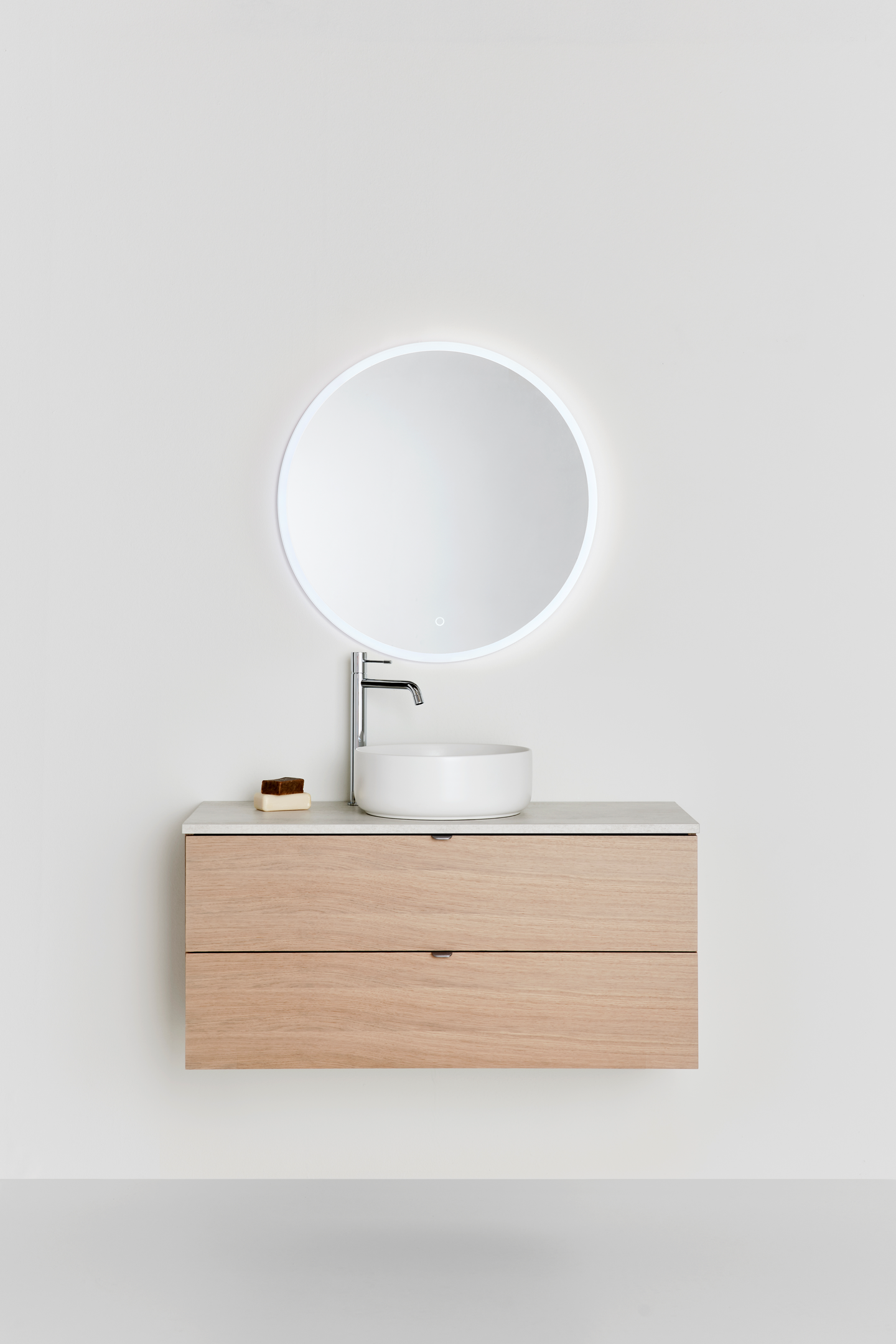 TVÄTTSTÄLLSSKÅP HAFA GO 2 LÅDOR LJUS EK 1000