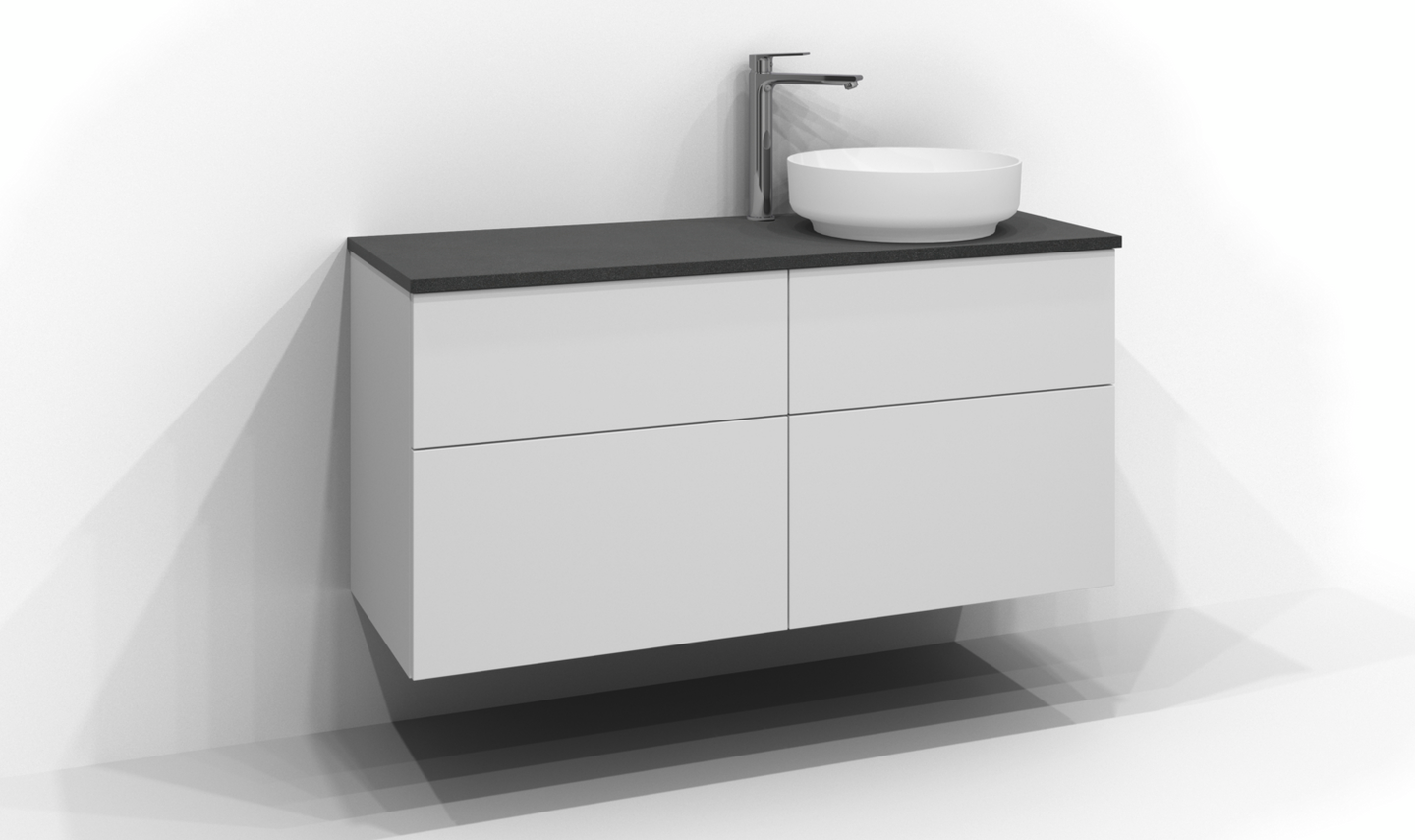 Pöytätaso Svedbergs Skiffer 120x45 oikea