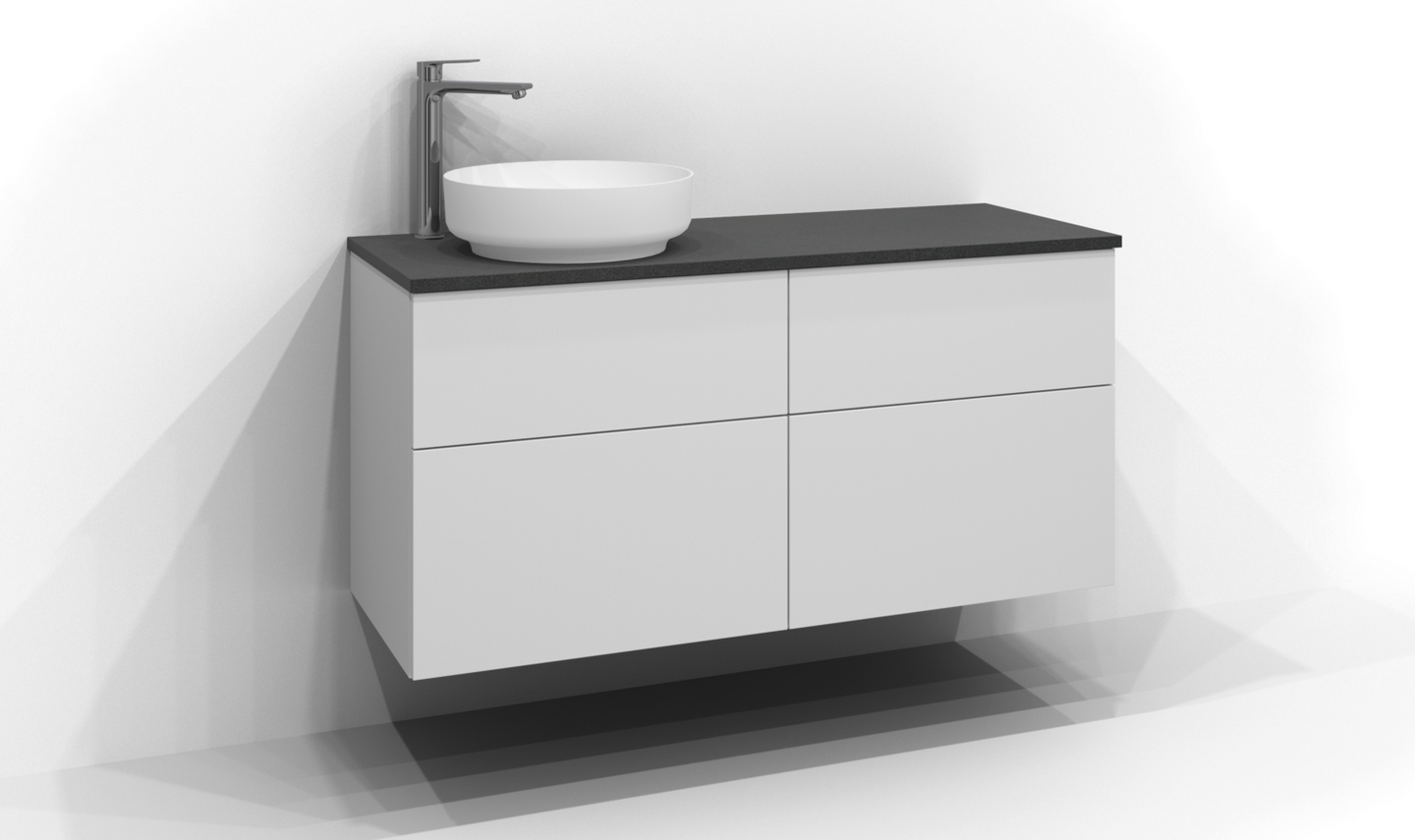 Pöytätaso Svedbergs Skiffer 120x45 vasen