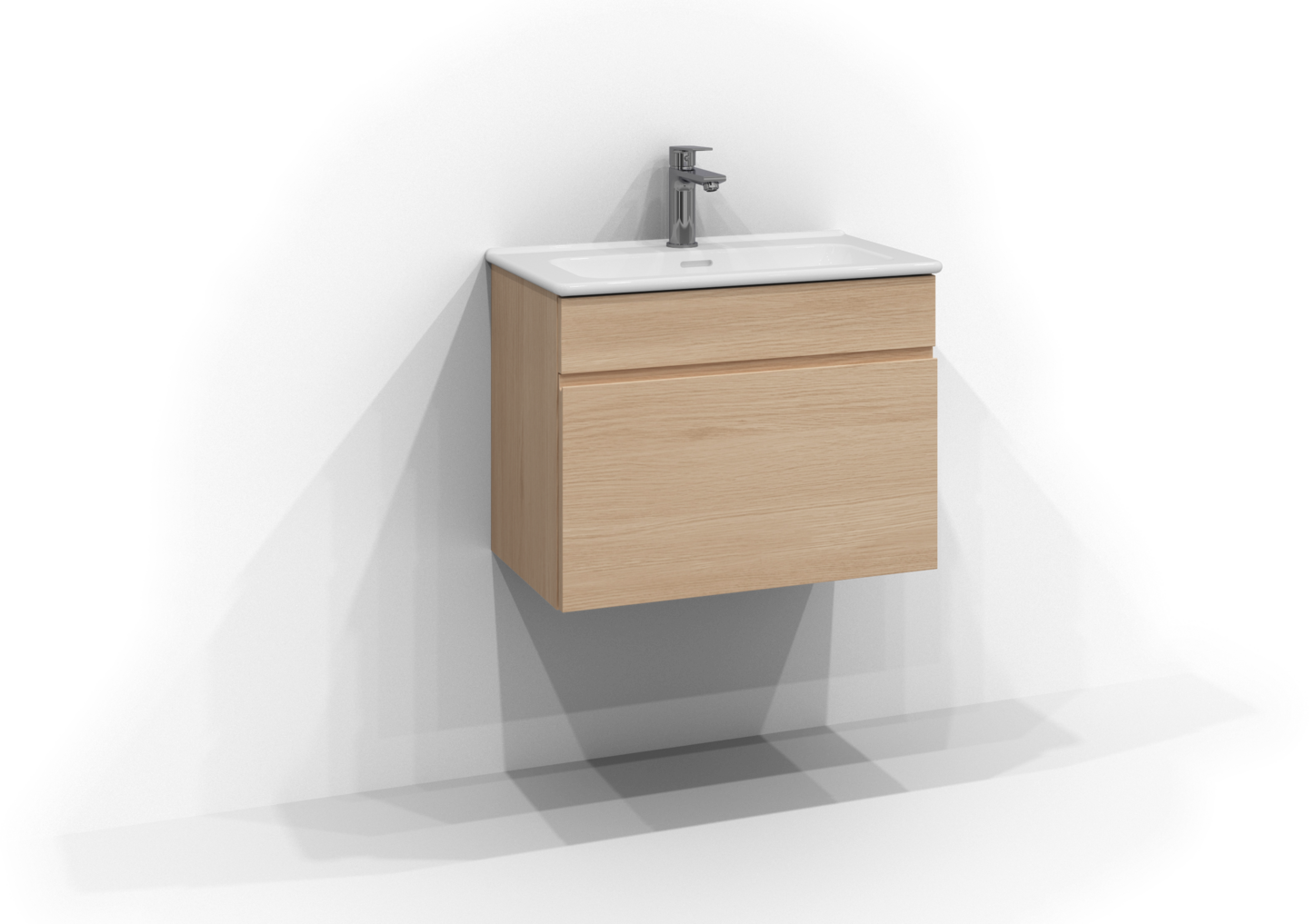 Allaskaappi Svedbergs Poem Profiili 1 laatikko ja integroitu vedin