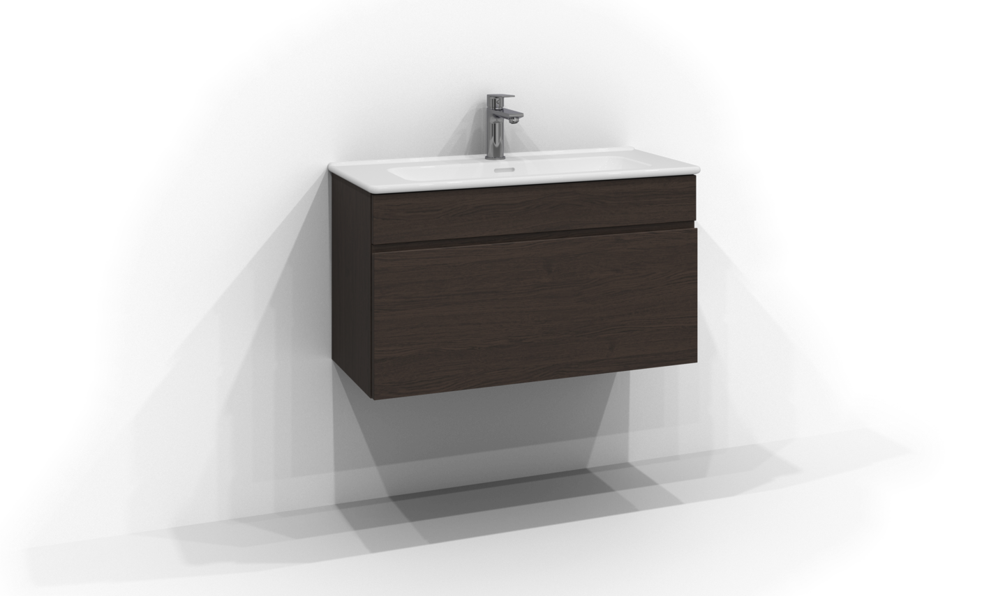 Allaskaappi Svedbergs Poem Profiili 1 laatikko ja integroitu vedin