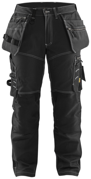 Riipputaskuhousut Blåkläder Stretch musta 179013709900