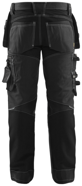 Riipputaskuhousut Blåkläder Stretch musta 179013709900