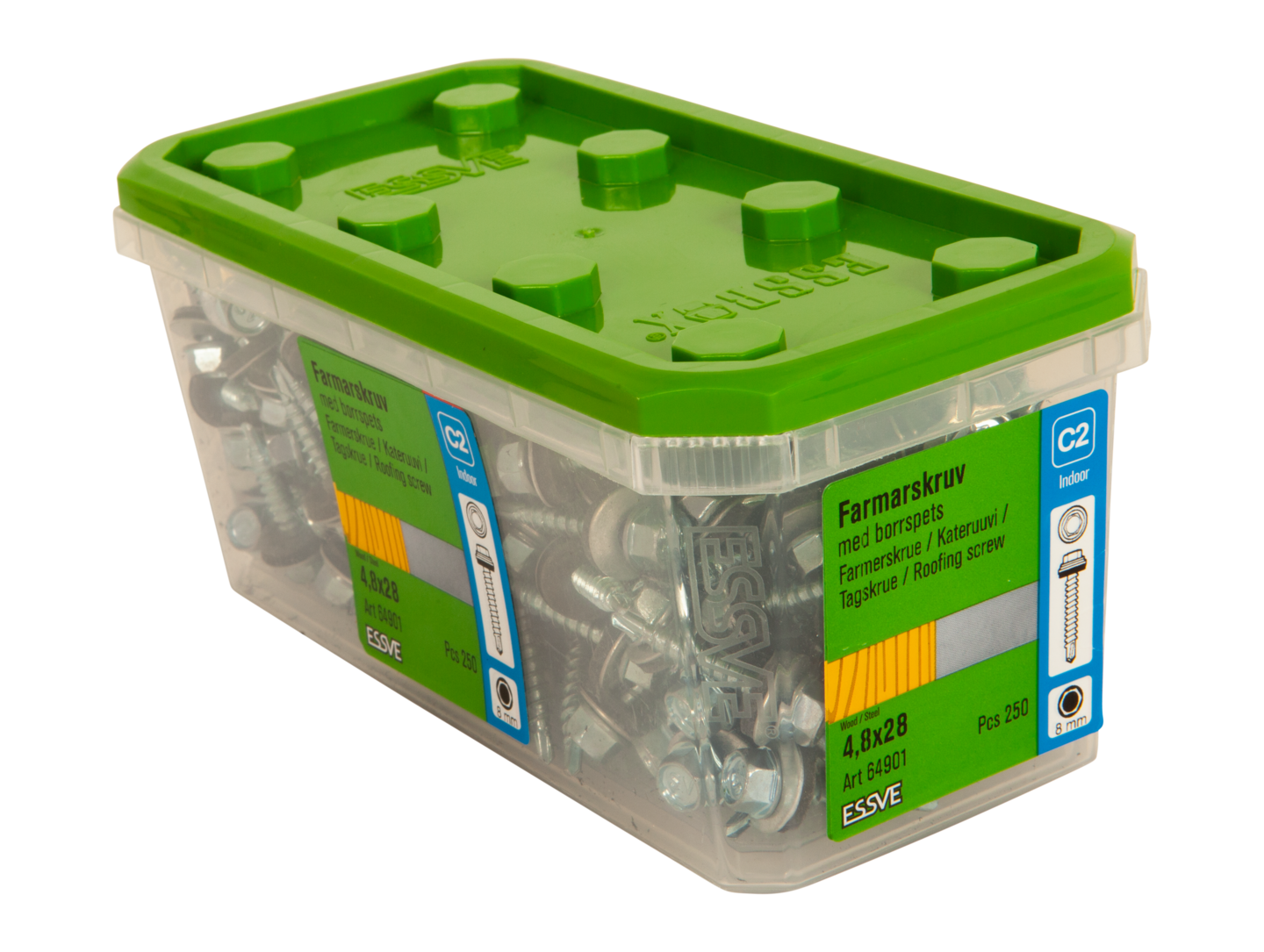 FARMARSKRUV BS FZB 4.8X28 250ST